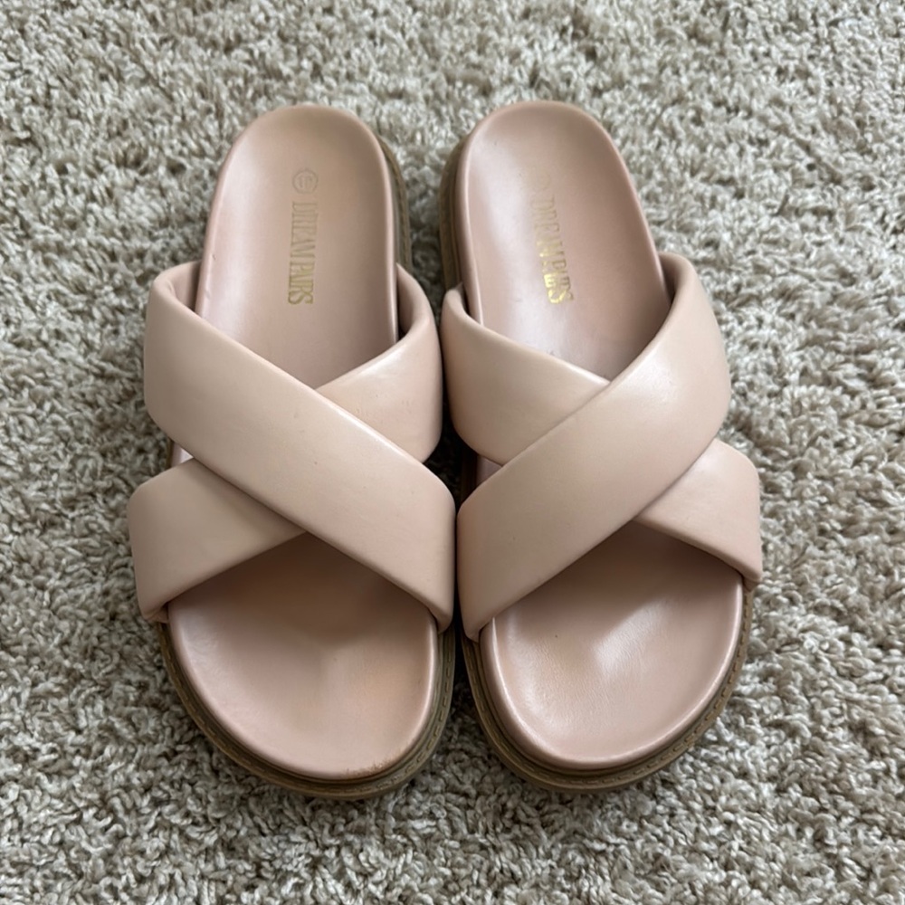 Dream Pairs Cross Strap Sandals